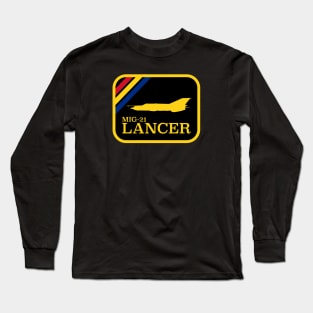 Mig-21 Lancer Patch Long Sleeve T-Shirt